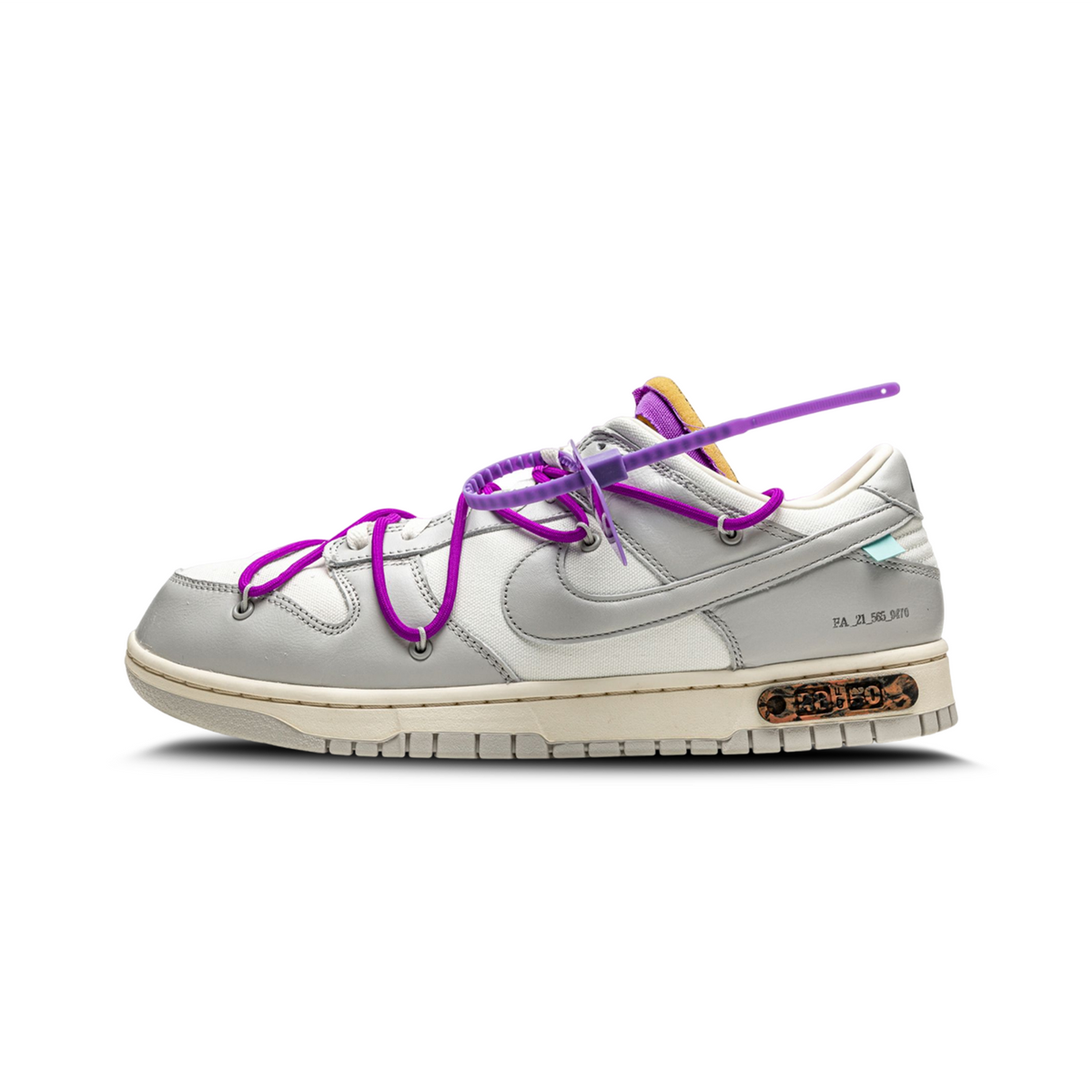 Nike Dunk Low Off-White Lot 28 by Nike Dunk