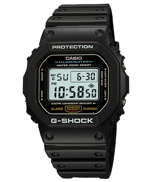 G-SHOCK Digital 5600 Series (DW-5600E-1VQ)