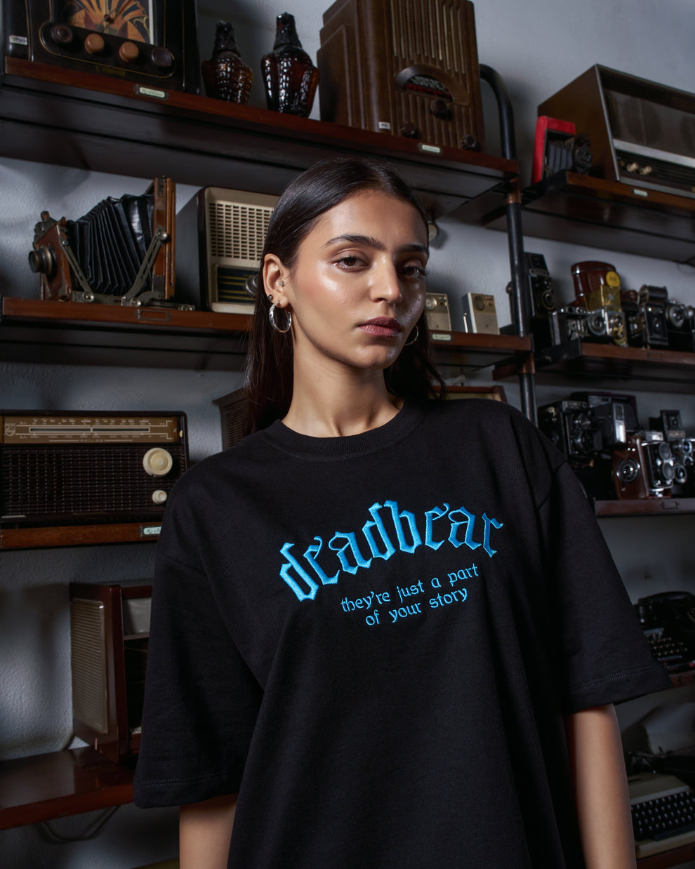 Phases Tee Black by DEADBEAR