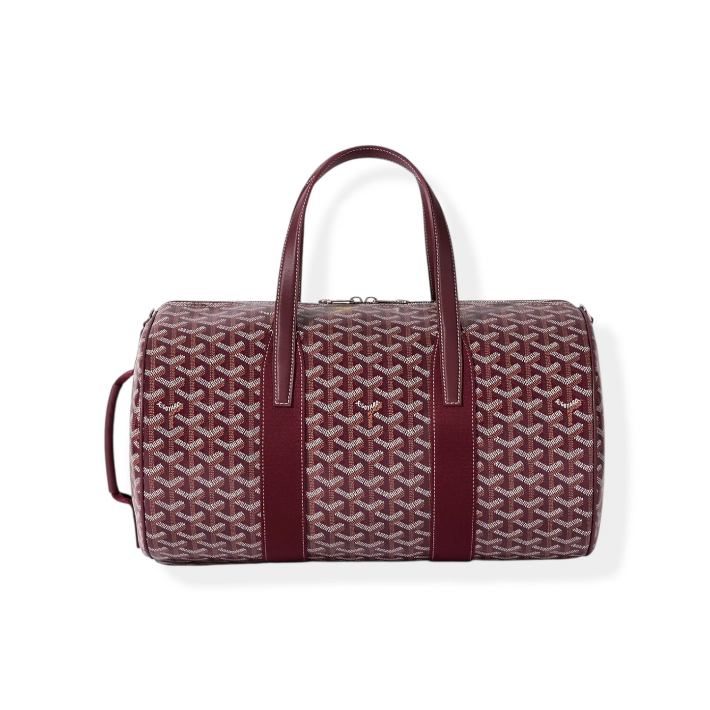 Goyard Barrel 40 Sports Bag – Burgundy