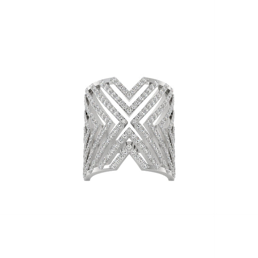 VECTOR COCKTAIL RING by The Noble Sculptor