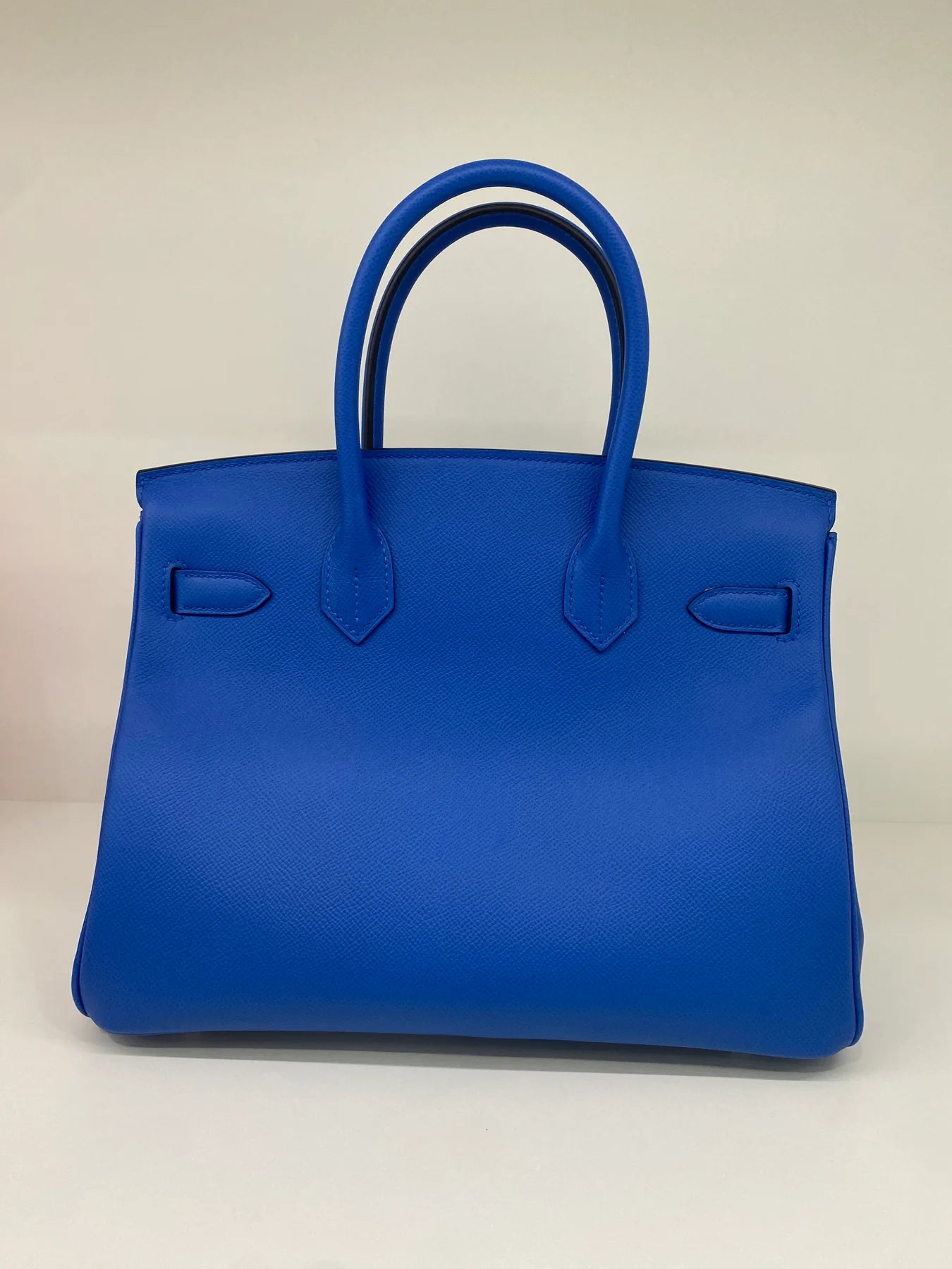 Hermès Birkin 30 – Bleu Électrique Epsom Leather with Palladium Hardware - Zeuskicks