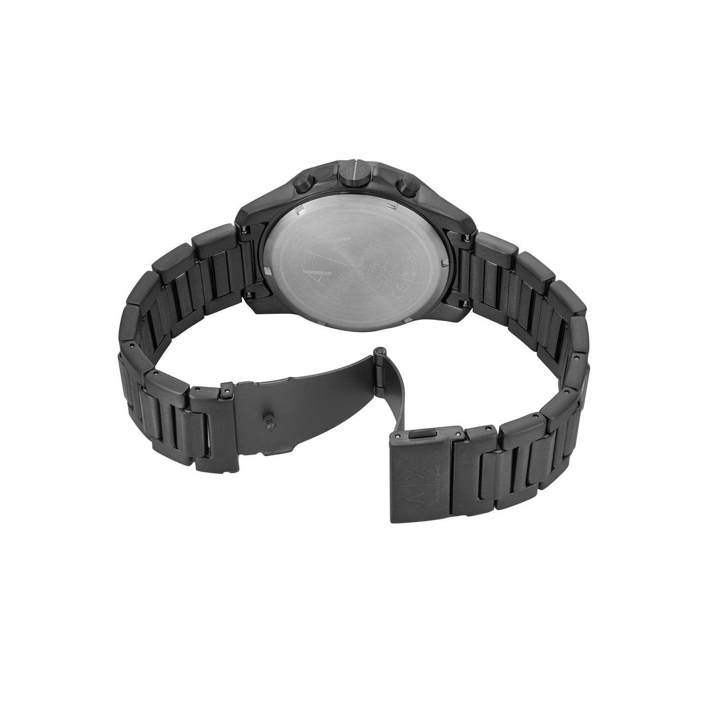 Armani Exchange AX7163SET Men's chronograph watch with black dial