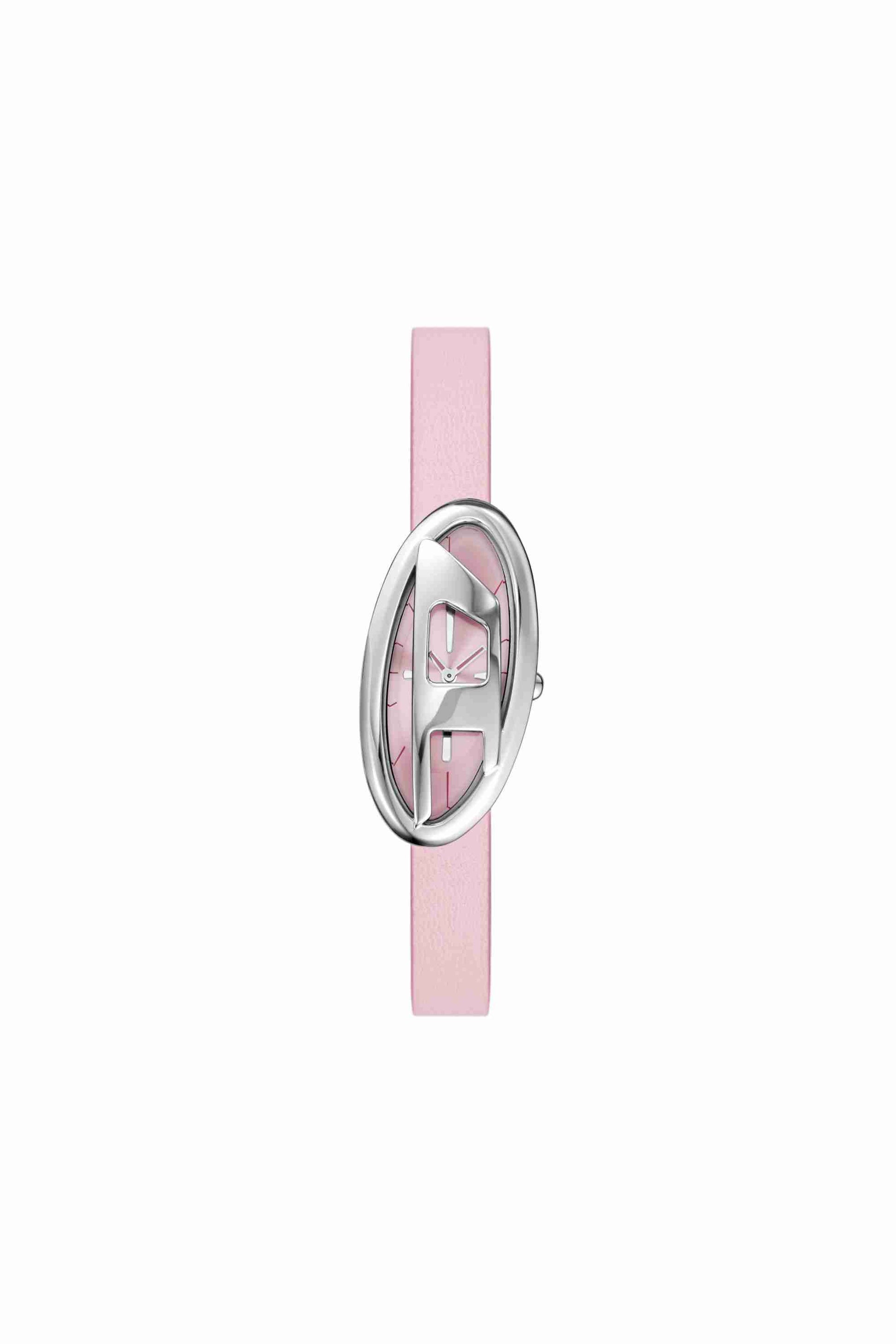 Pink DZ5621 - D-Era Two-Hand Leather Watch