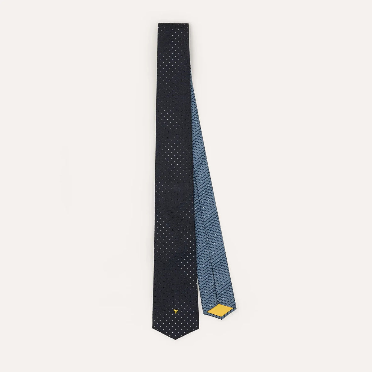 Goyard Eldredge Bicolore tie in Navy Blue