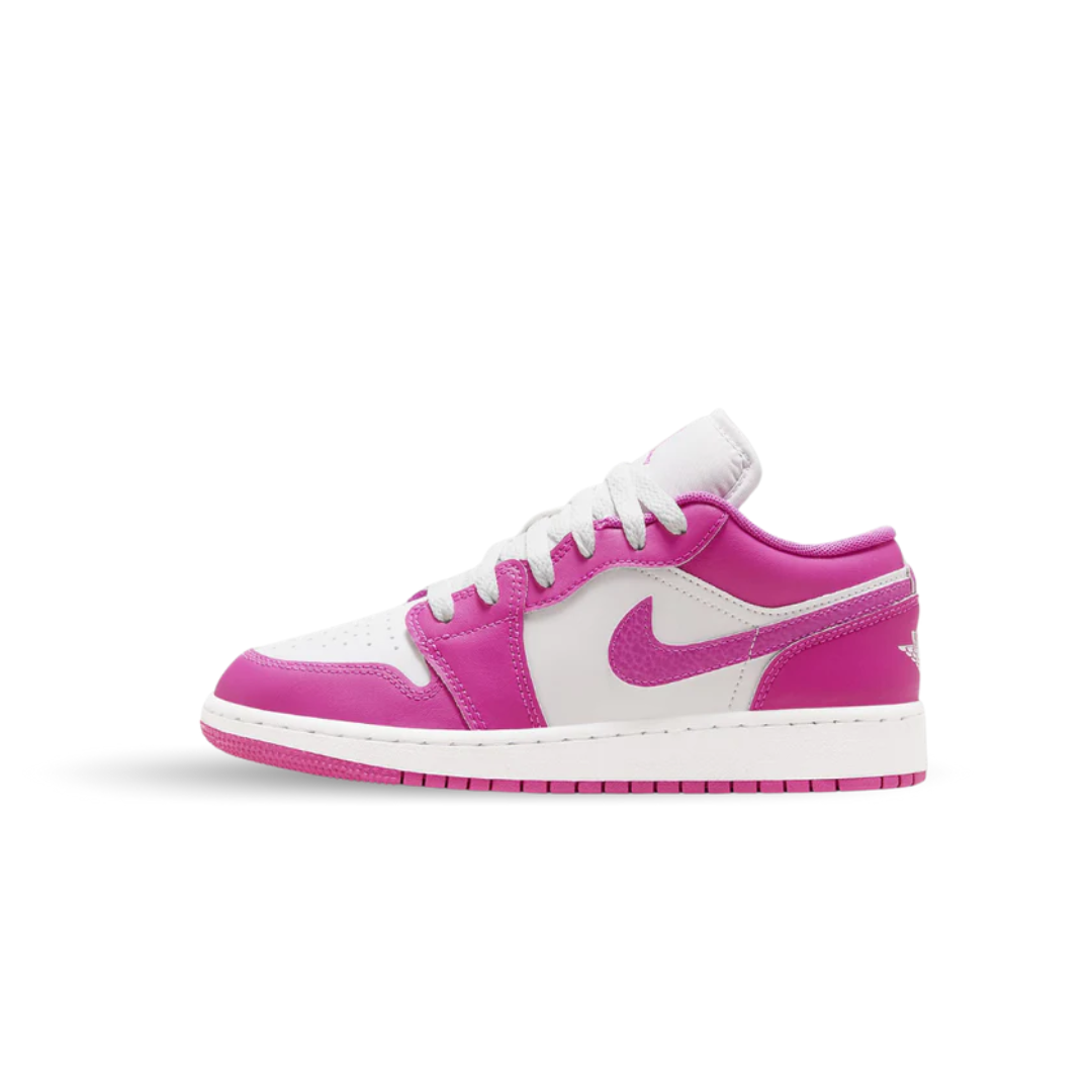 Jordan 1 Low Fire Pink (GS) by Nike Air Jordan