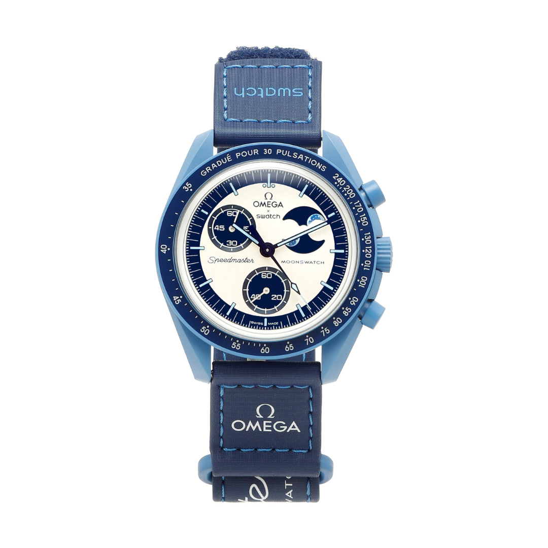Swatch x Omega Bioceramic Moonswatch Mission to the Super Blue Moonphase by Omega