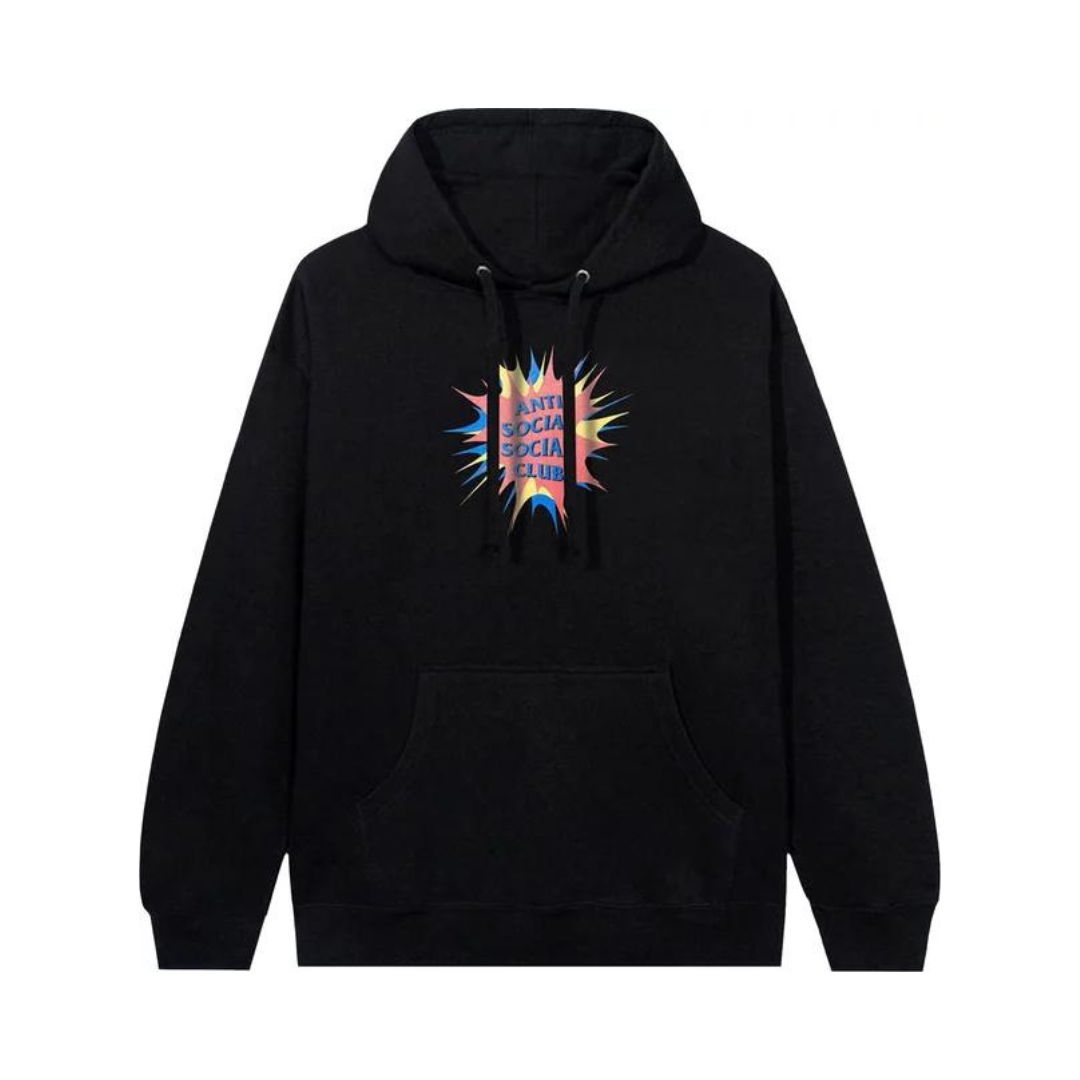 Anti Social Social Club Stunned Hoodie Black by ASSC