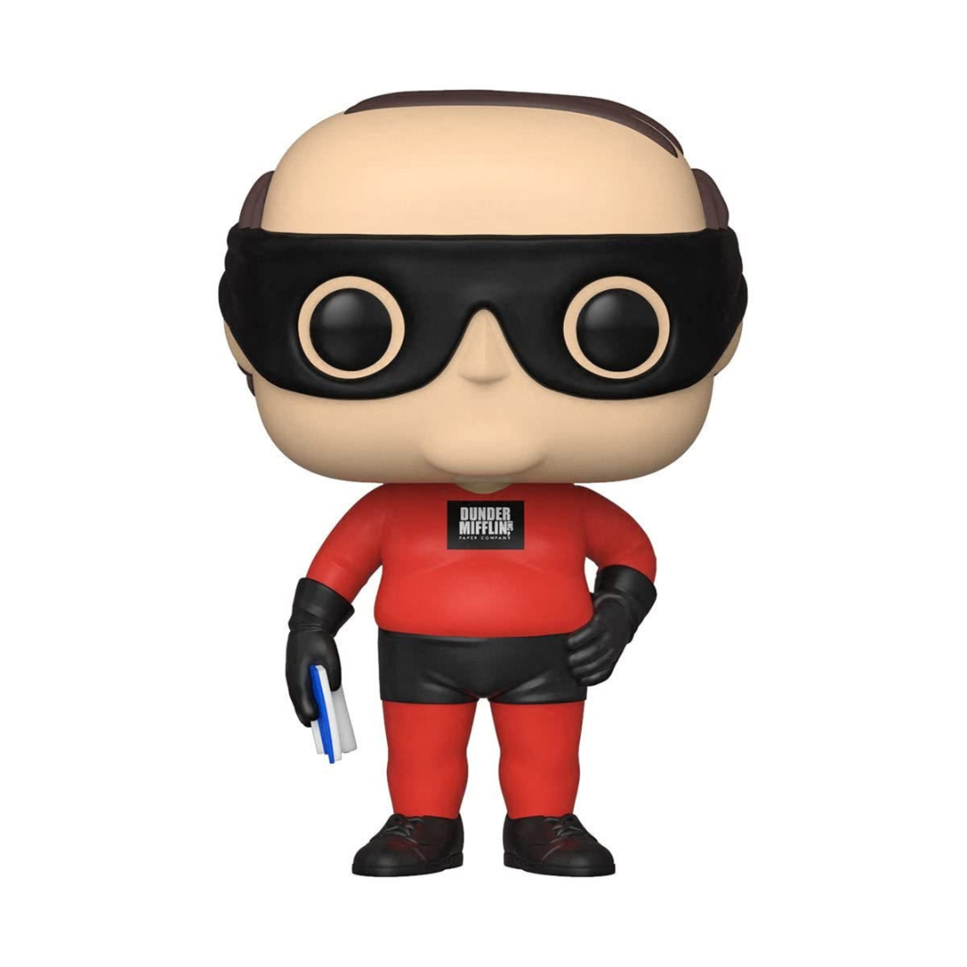 Funko Pop! The Office - Kevin Malone as Dunder Mifflin Superhero #1175 by FUNKO