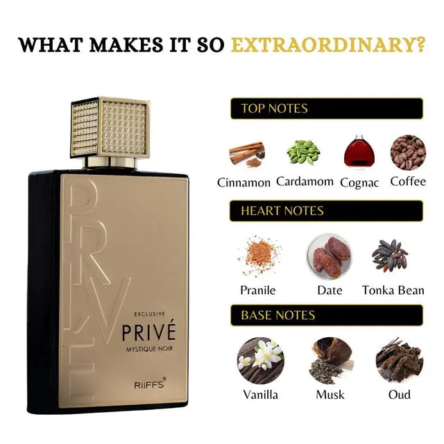 RiiFFS PRIVE MYSTIQUE NOIR 80 ML perfume official product image 4