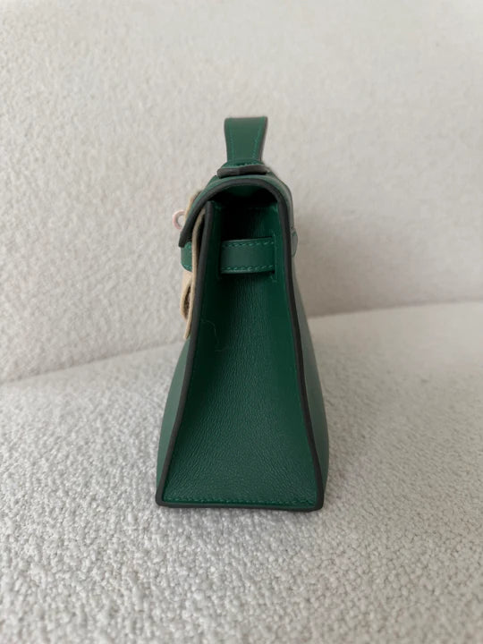 Hermès Kelly Pochette Mini Bag – Green