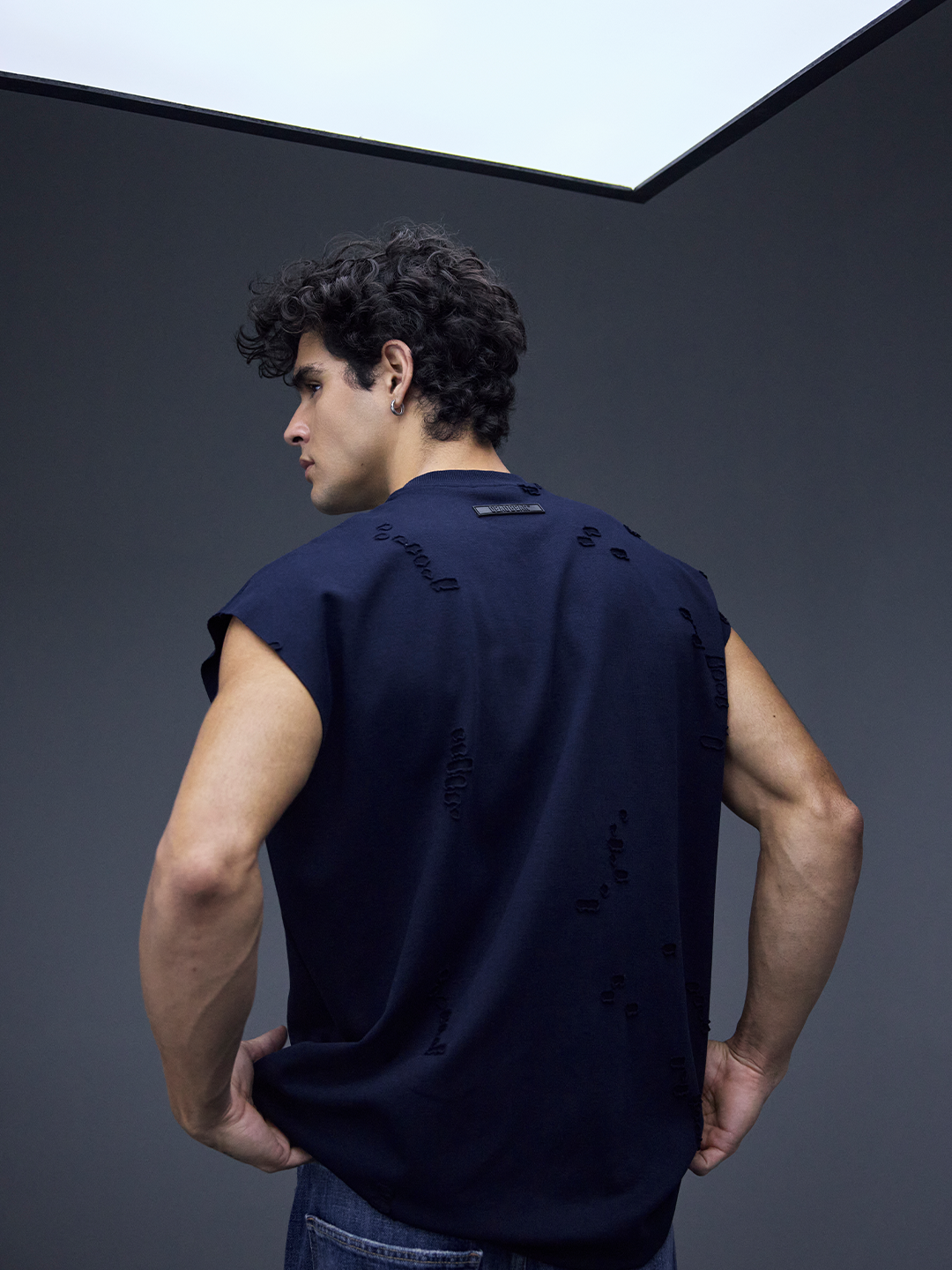 Distressed Navy Tank by DEADBEAR
