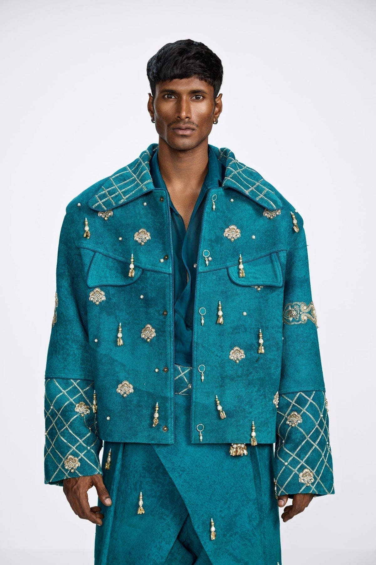 Shehzaada' Handmade Jacket by FARAK