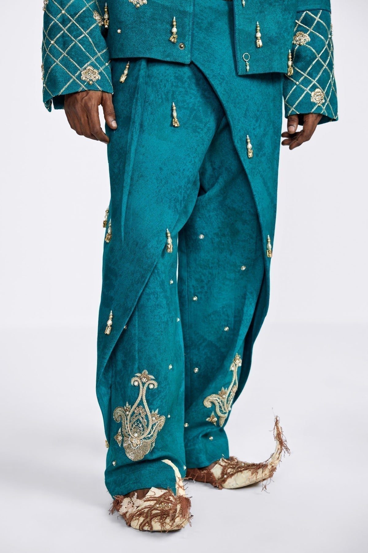 Shehzaada' Handmade Pants by FARAK