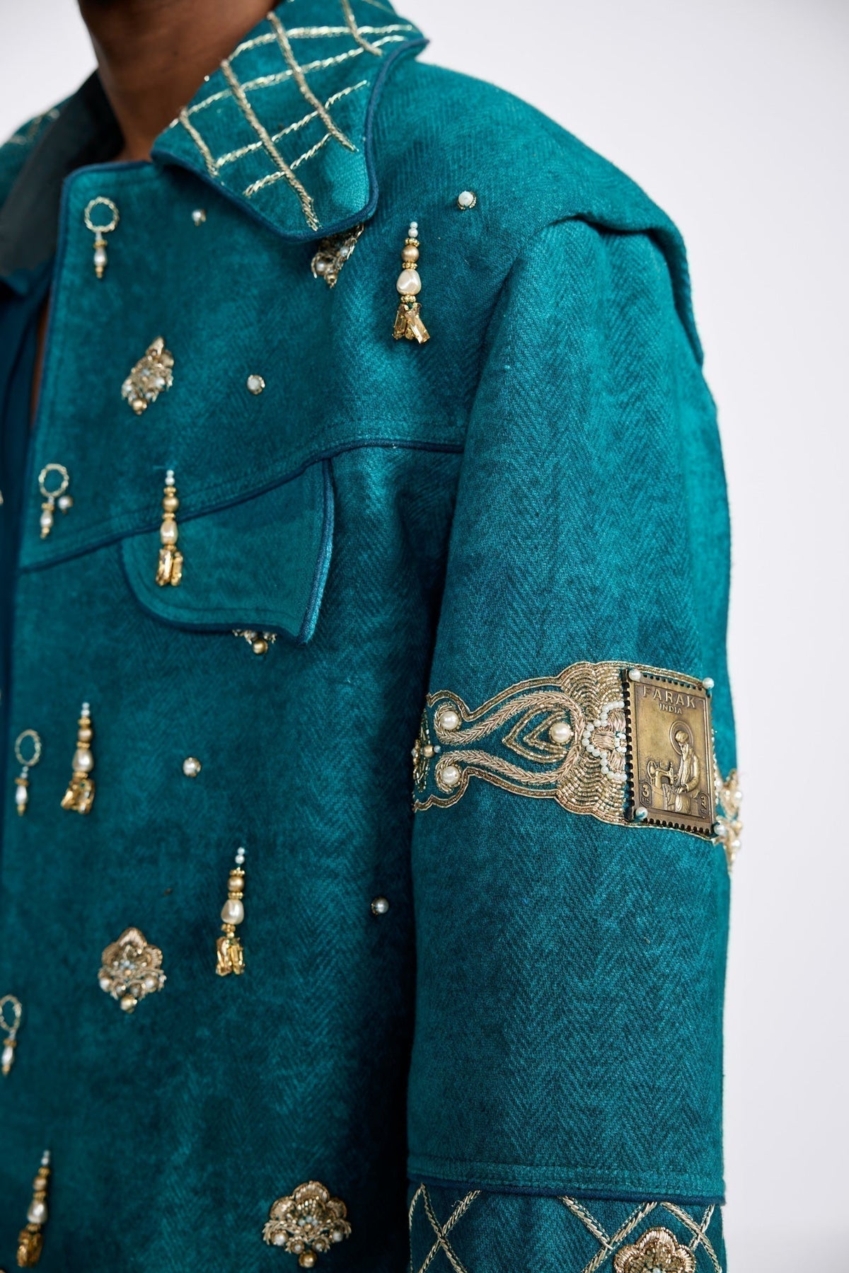 Shehzaada' Handmade Jacket by FARAK