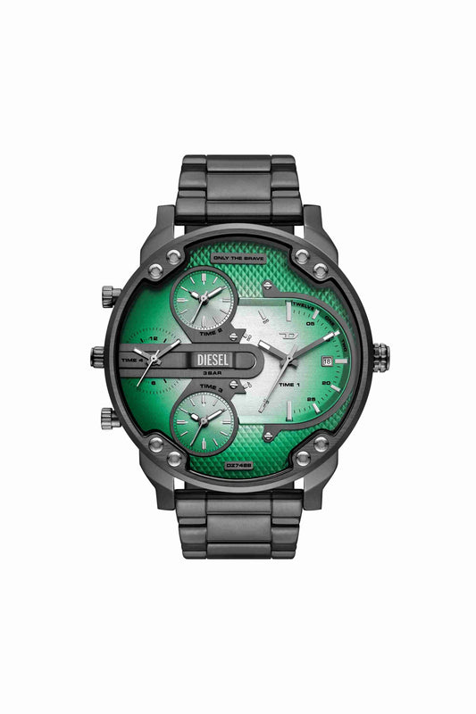 Grey DZ7488 - Mr. Daddy Slim Multi-Movement Stainless Steel Watch