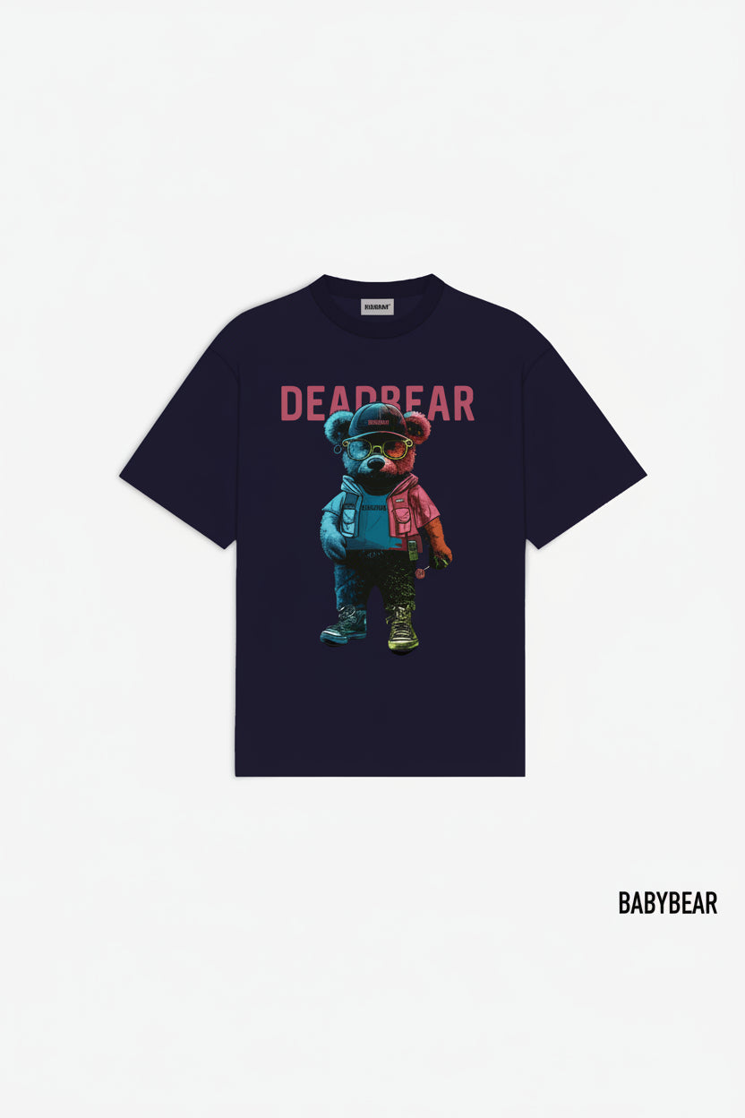 Babybear Ted Tee Navy - for kids by DEADBEAR