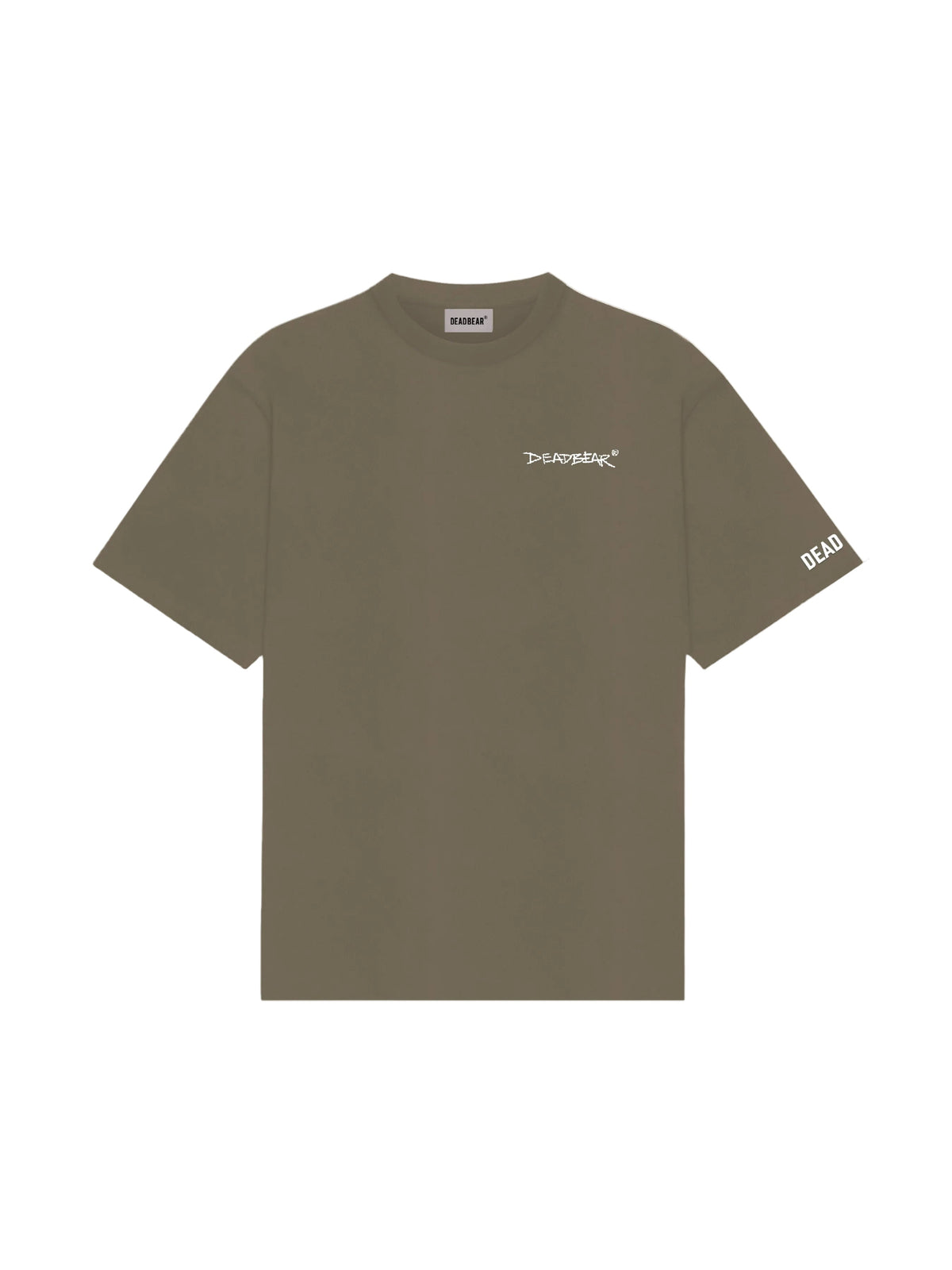 Scribbled Bear Tee Brown by DEADBEAR