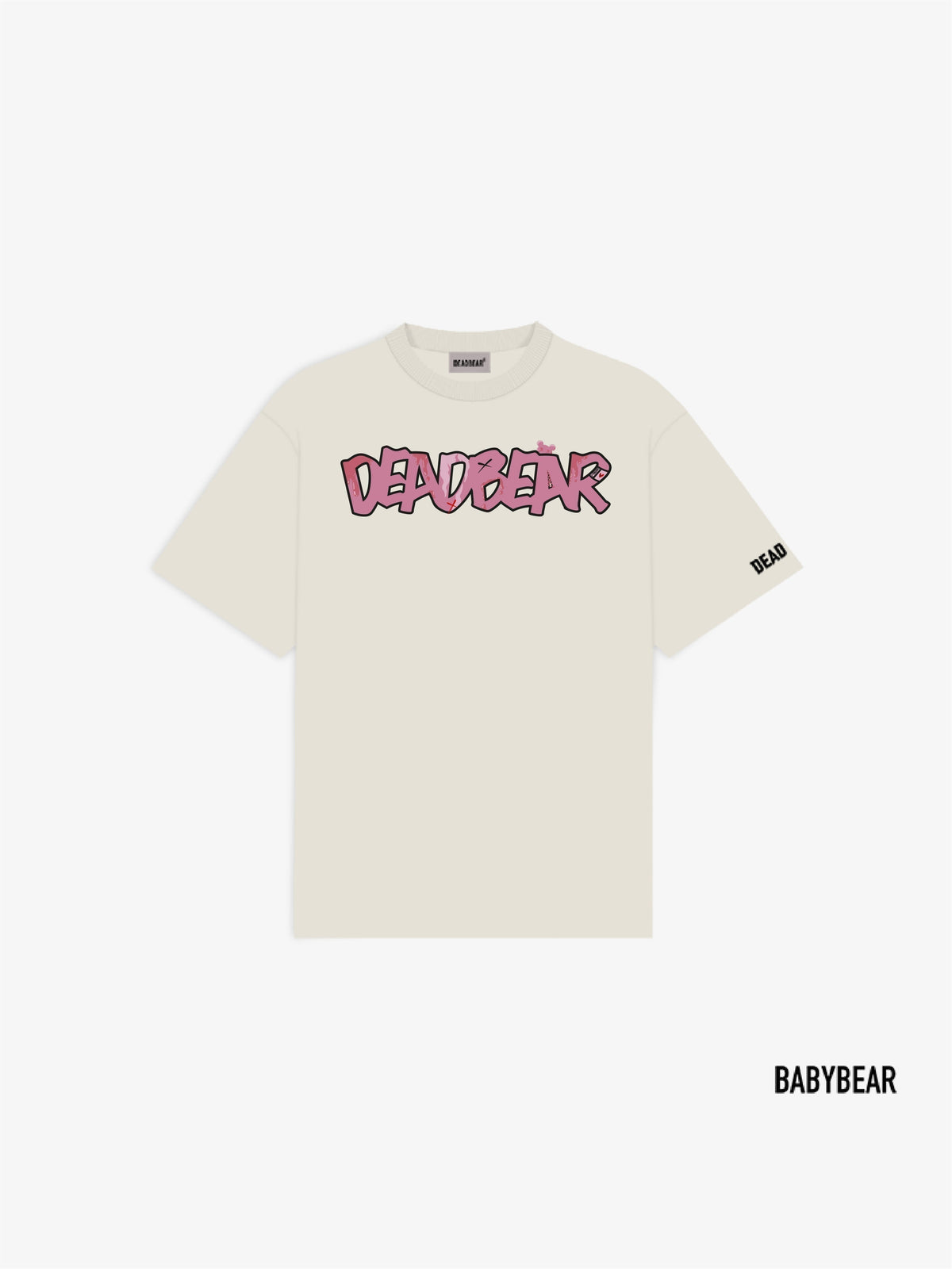 Babybear Harm No Bear Tee Cream - for kids by DEADBEAR