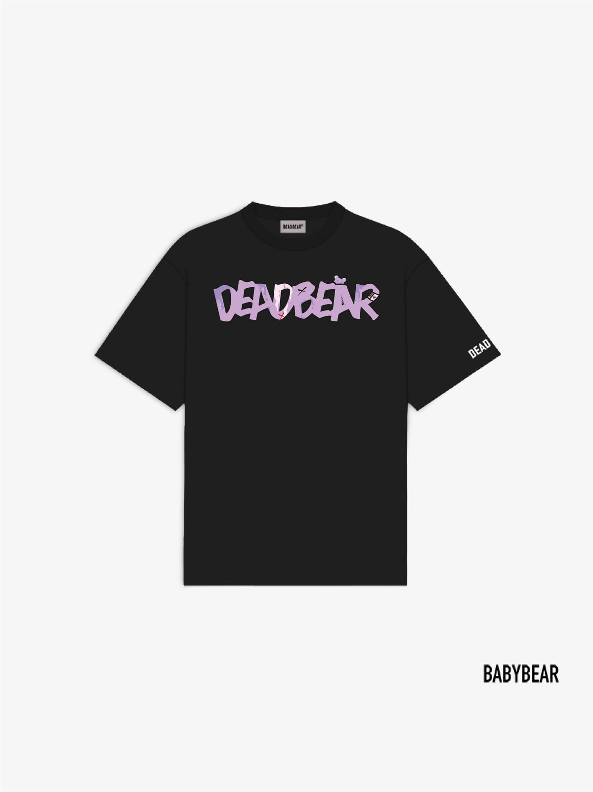 Babybear Harm No Bear Tee Black - for kids by DEADBEAR