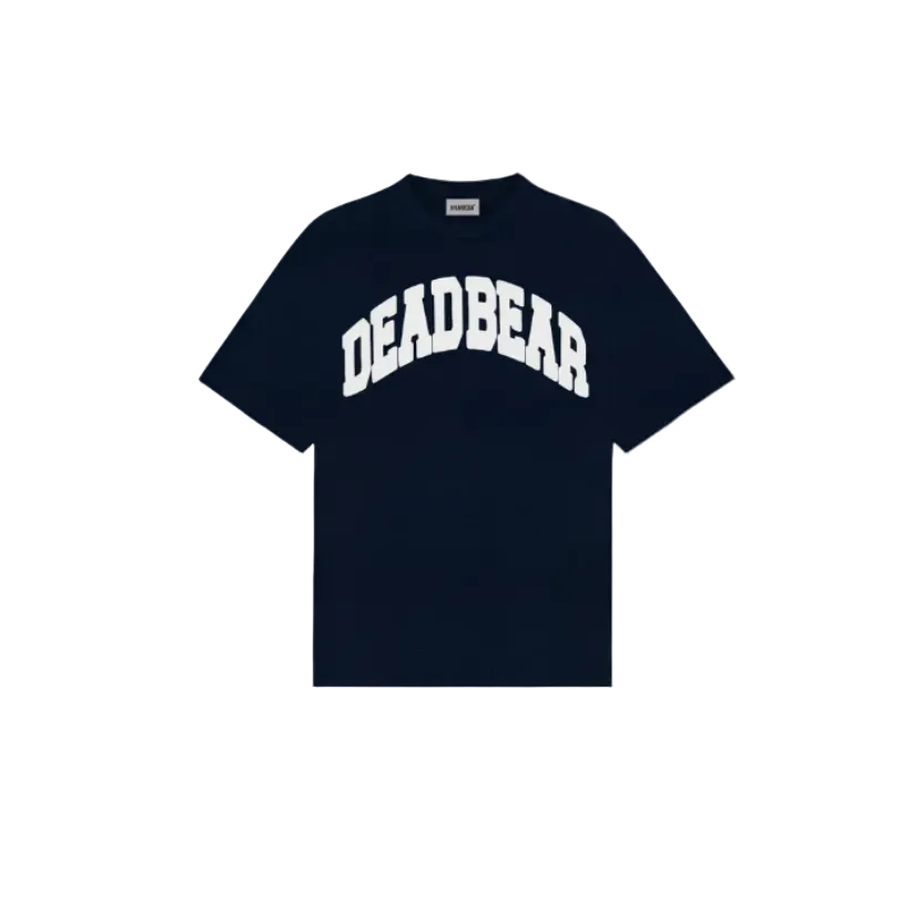 Babybear Waffle Tee Navy - for kids by DEADBEAR