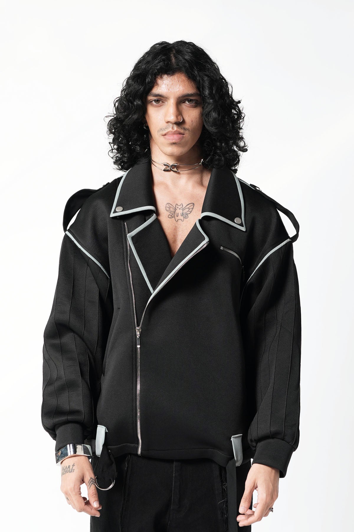 Scuba Biker Jacket by Shop Balav