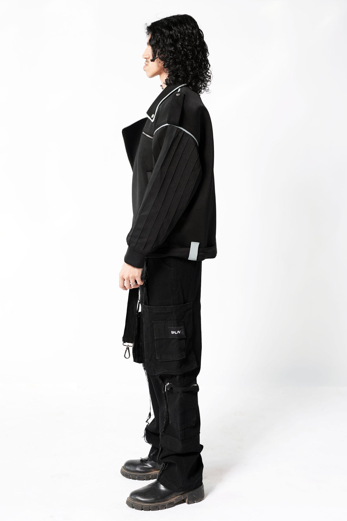 Scuba Biker Jacket by Shop Balav