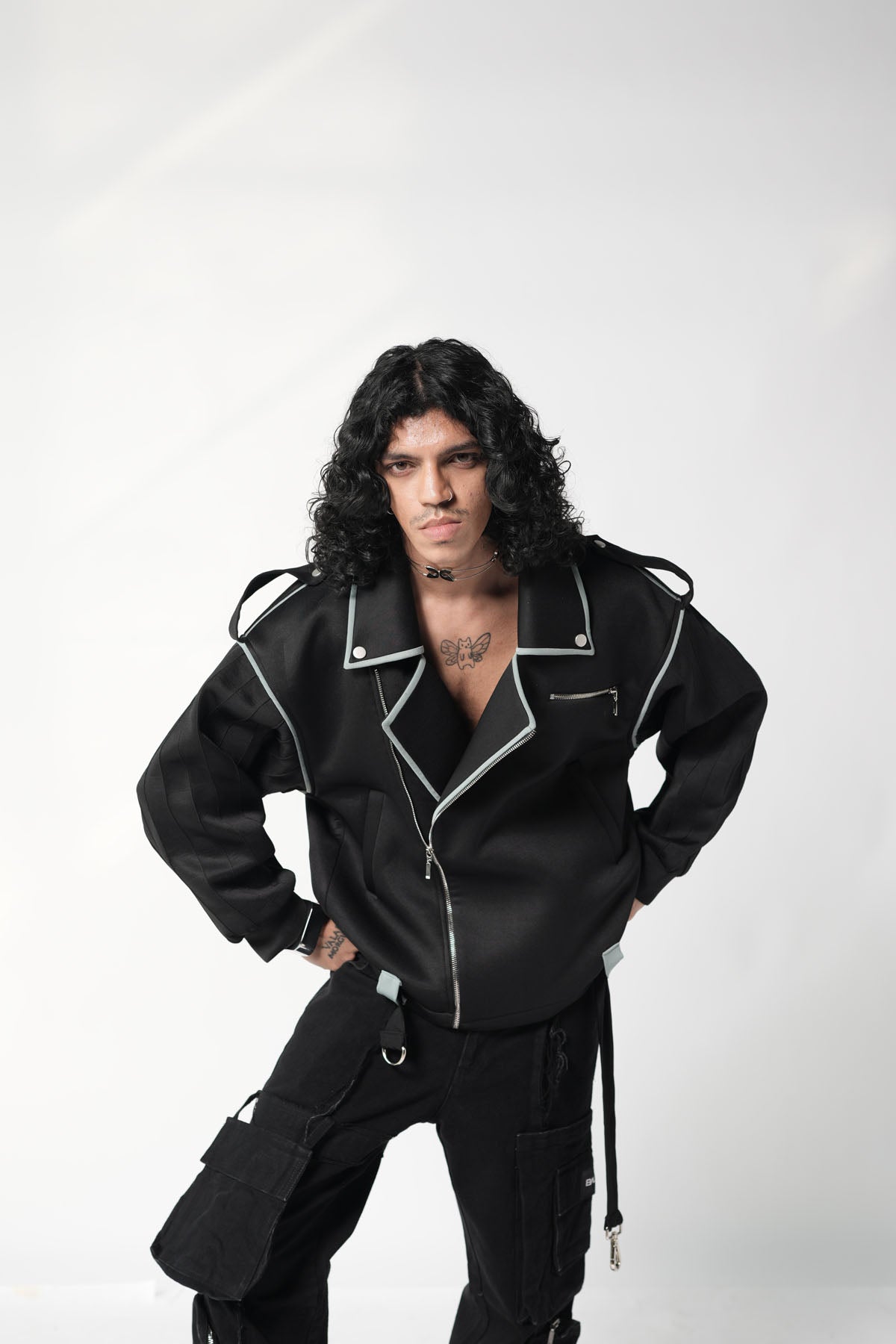 Scuba Biker Jacket by Shop Balav