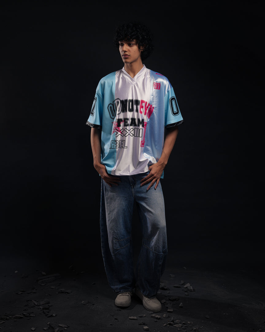 Half n Half Jersey by oddnoteven