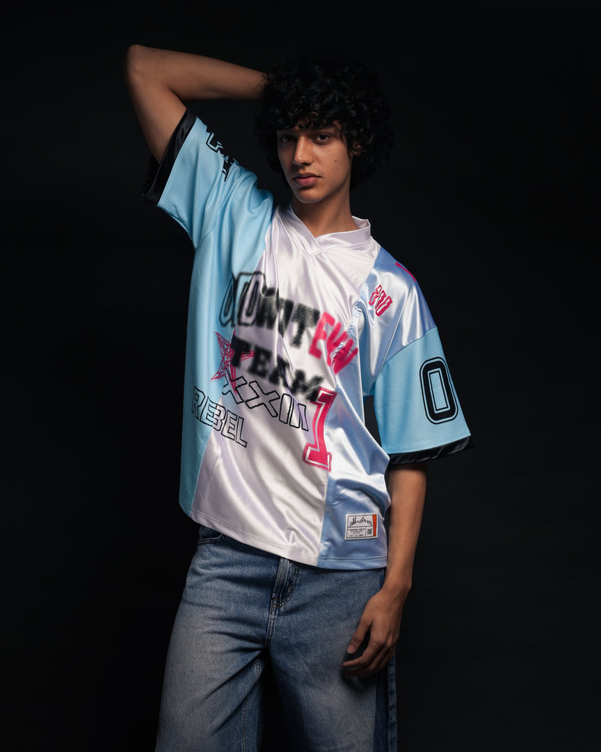 Half n Half Jersey by oddnoteven