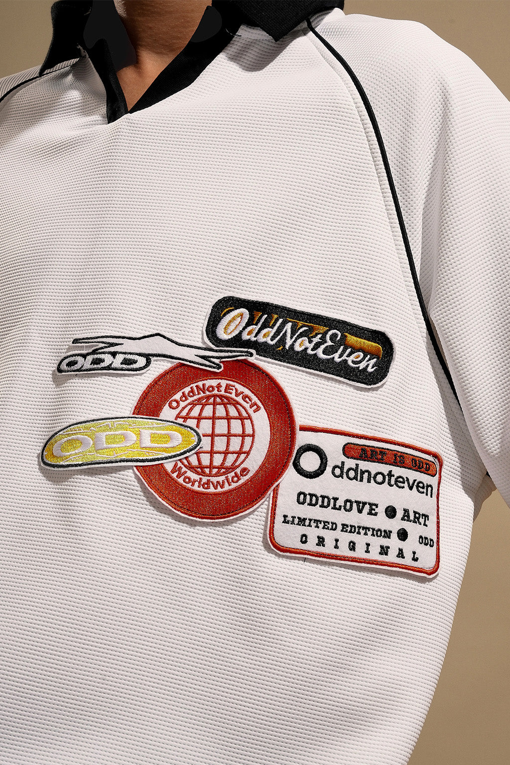 ODD White Polo by oddnoteven