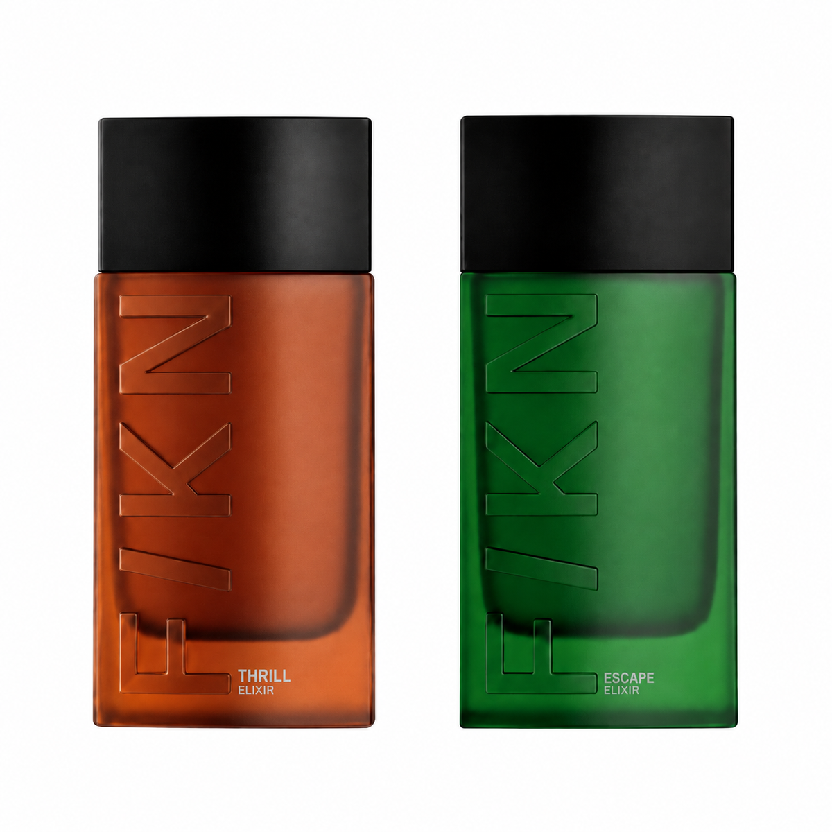 Fikn Perfumes Set of 2- Thrill and Escape Elixir- 50 ML each by F/KN