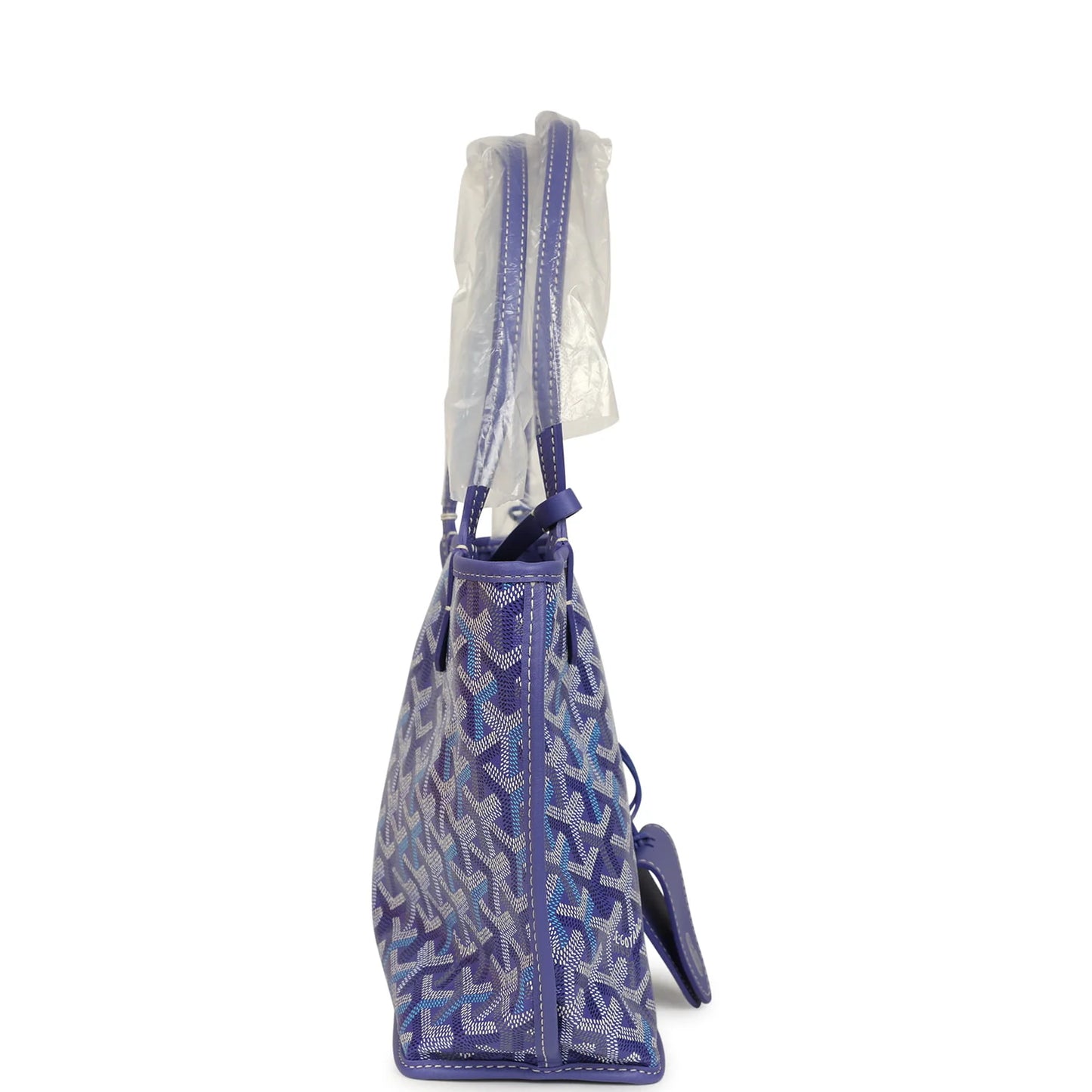 Goyard Anjou Mini – Blueberry Purple Goyardine Canvas with Palladium Hardware - Zeuskicks