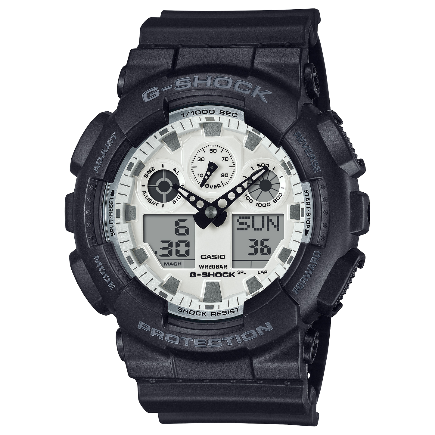 G-Shock Analog-Digital GA-100 Series (GA-100WD-1A)