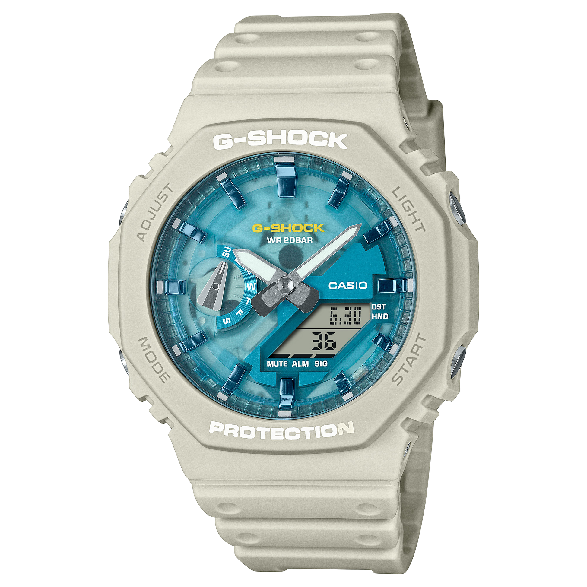 G-Shock Analog-Digital 2100 Series (GA-2100AS-5A)