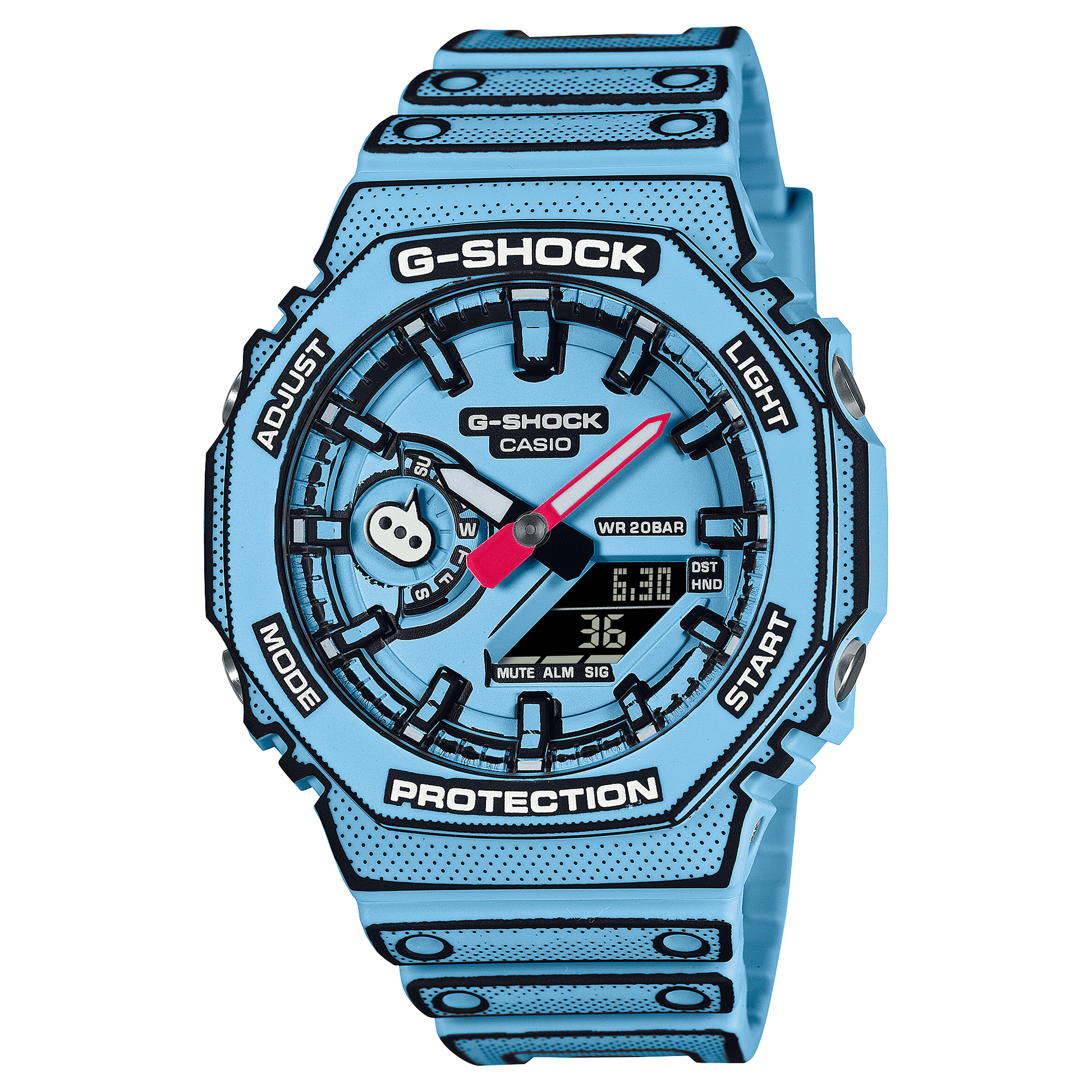 G-Shock Analog-Digital 2100 Series (GA-2100MNG-2A)