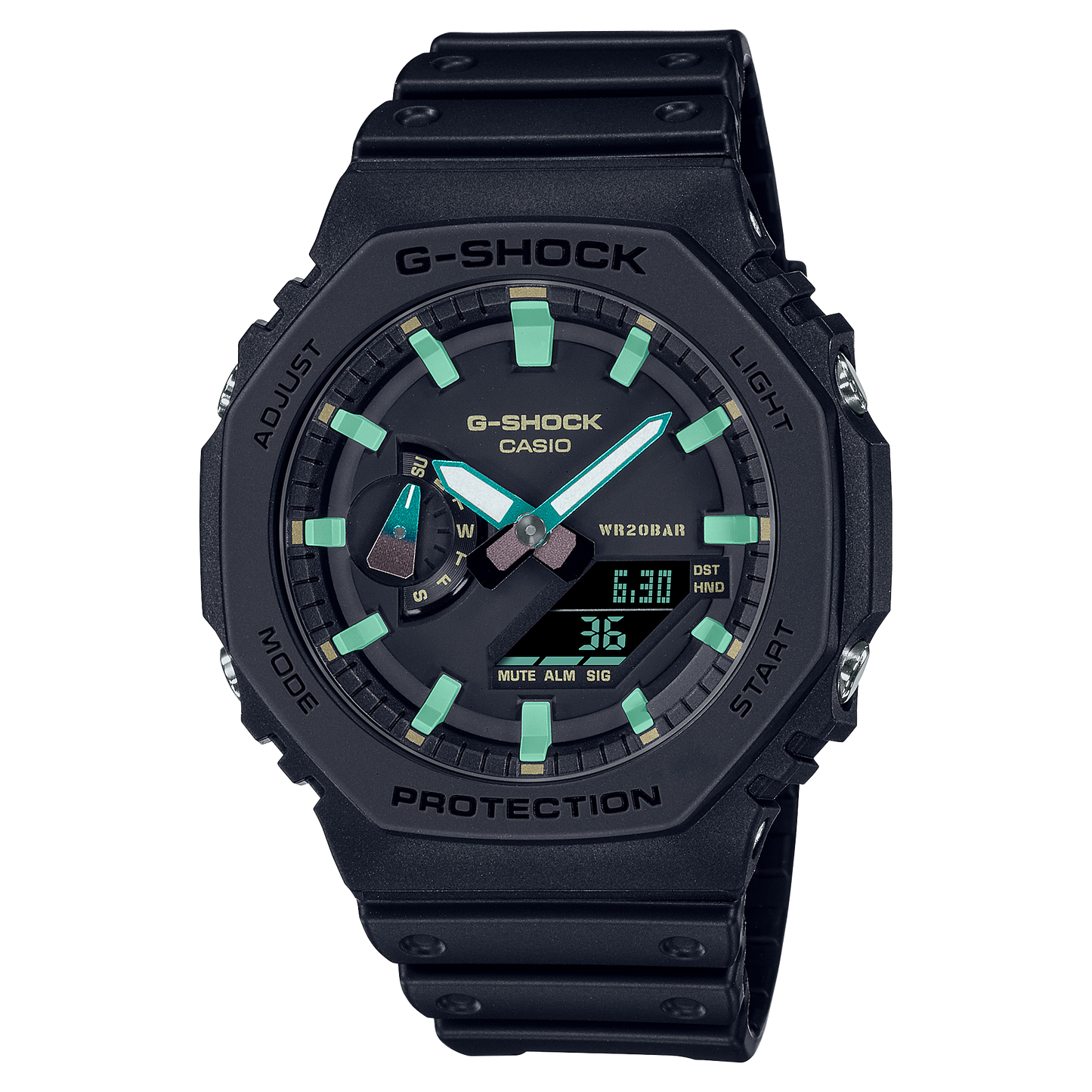G-Shock Analog-Digital 2100 Series (GA-2100RC-1A)