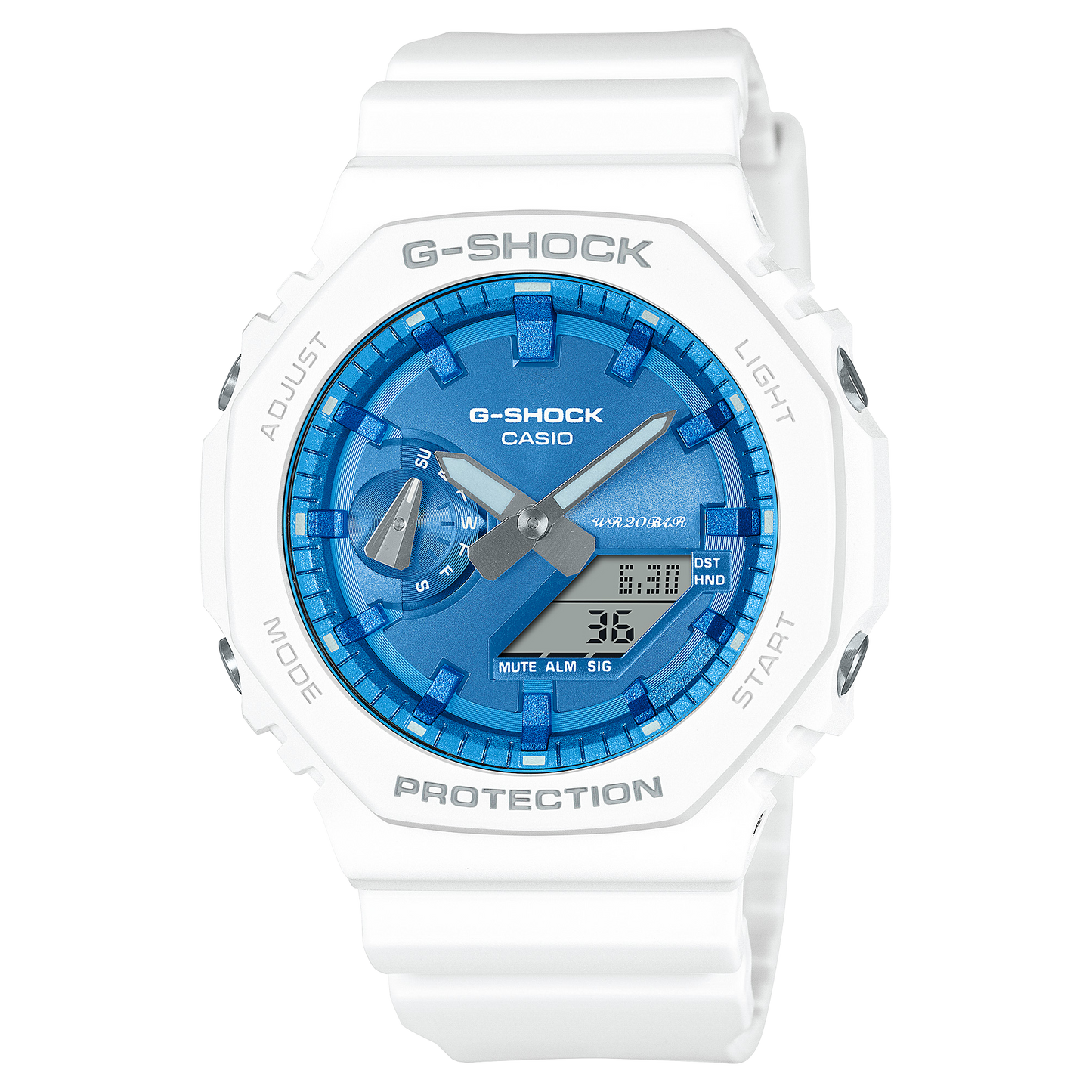 G-Shock Analog-Digital 2100 Series (GA-2100WS-7A)