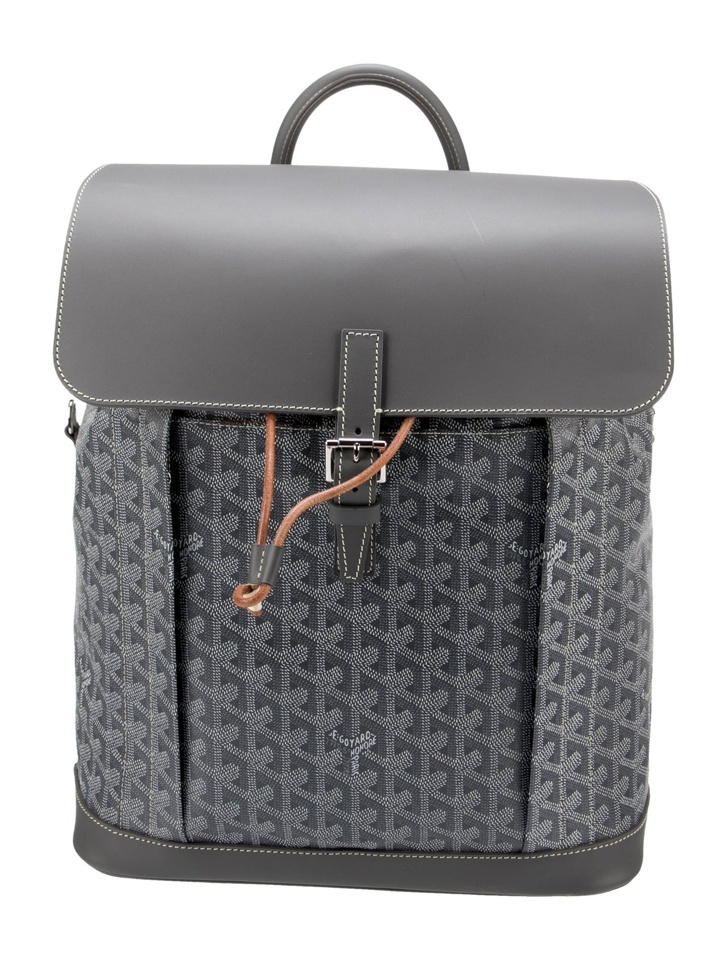 Goyard Alpin MM Backpack – Grey Goyardine