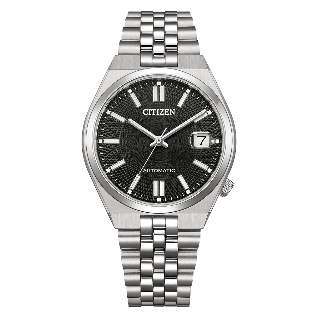 Citizen Tsuyosa 60 Automatic Black Dial Women's Watch NK0030-51E - front
