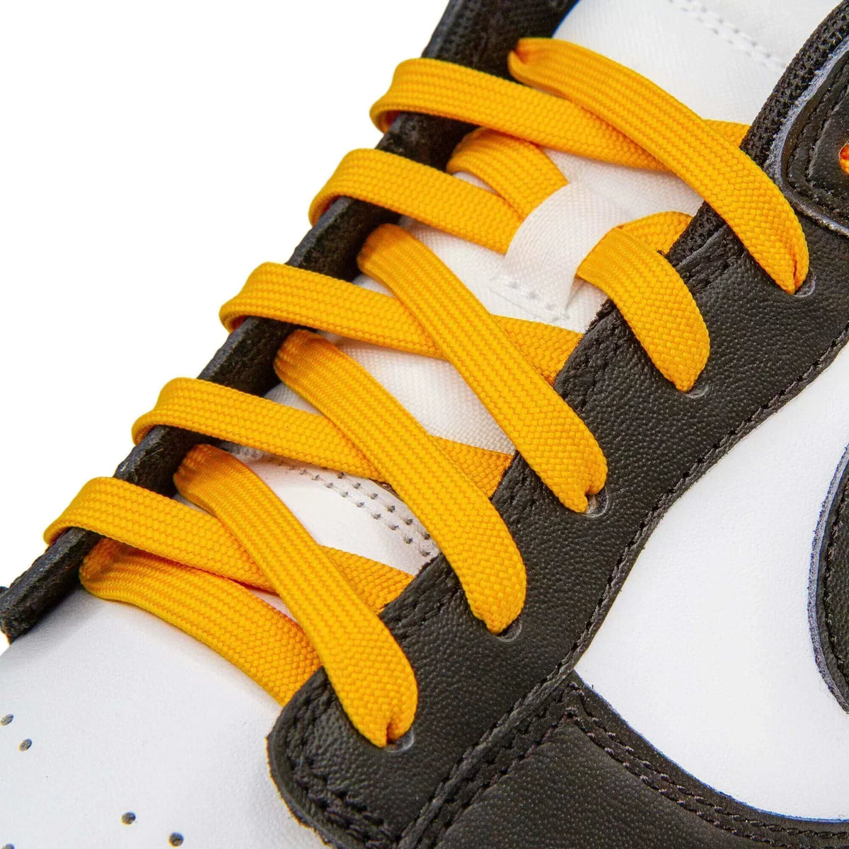 Bright Yellow Flat Shoelaces | Jordan Shoelaces, Nike Shoelaces, Air Force 1 Shoelaces By KNOTTY by KNOTTY