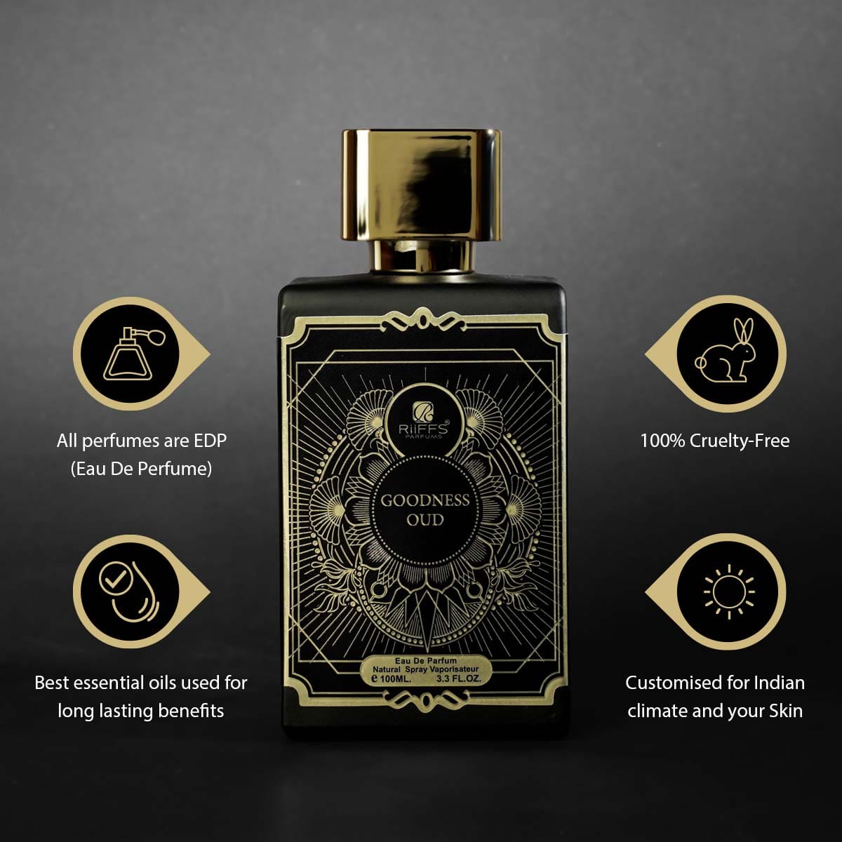 RiiFFS GOODNESS OUD BLACK 100 ML perfume official product image 7