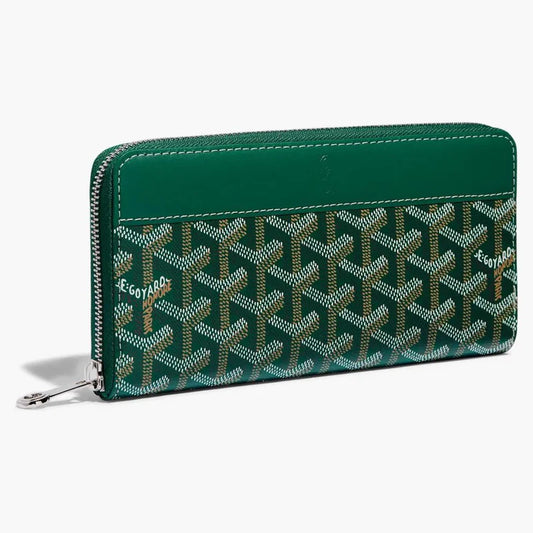 Goyard Matignon GM Wallet – Green - Zeuskicks