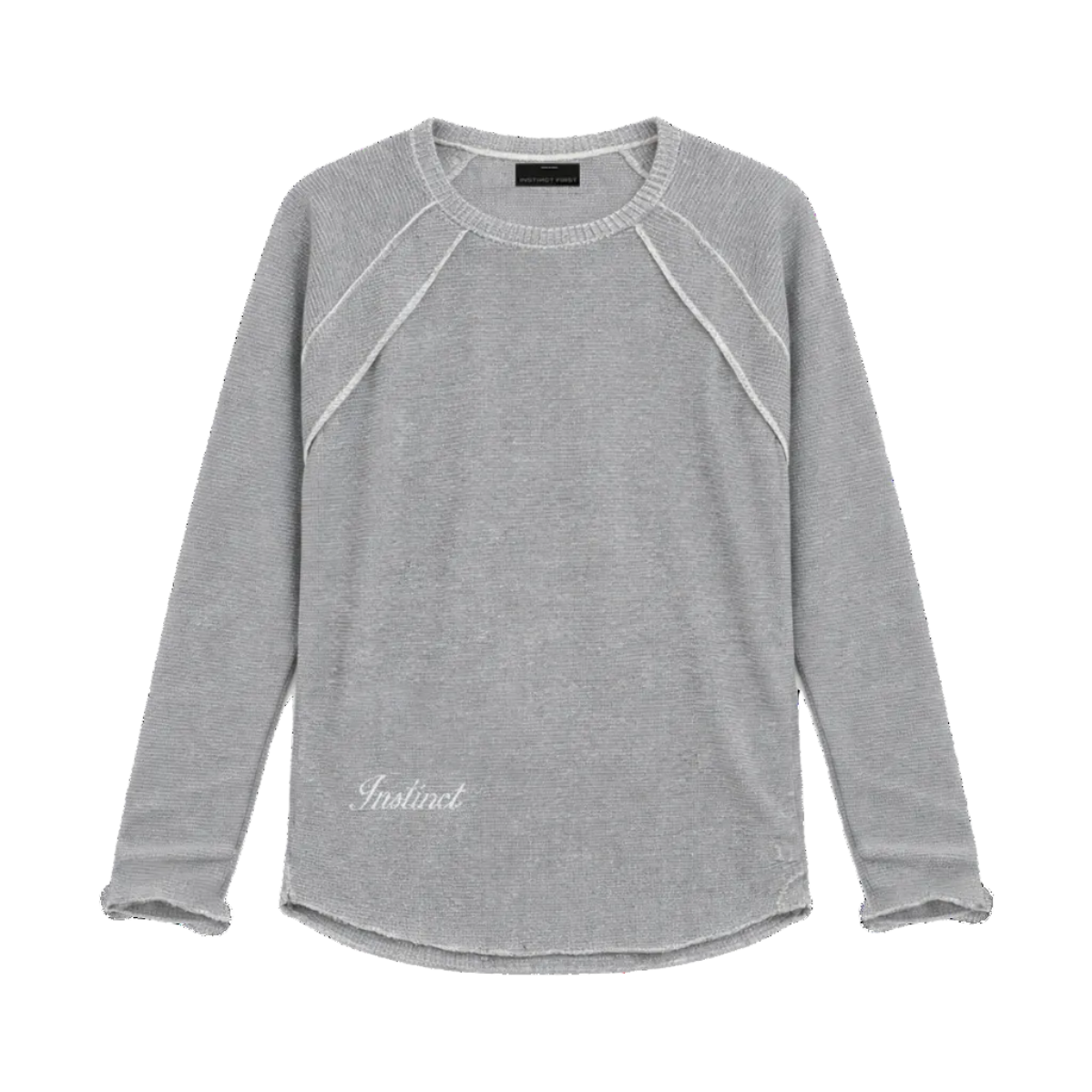 Afterhours - Full Sleeves T-shirt (Grey) by Instinct First