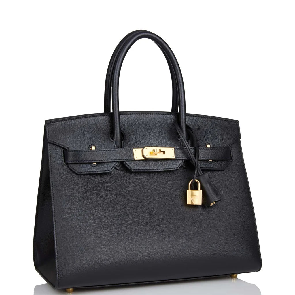 Hermès Birkin Sellier 30 – Black Madame Leather with Gold Hardware