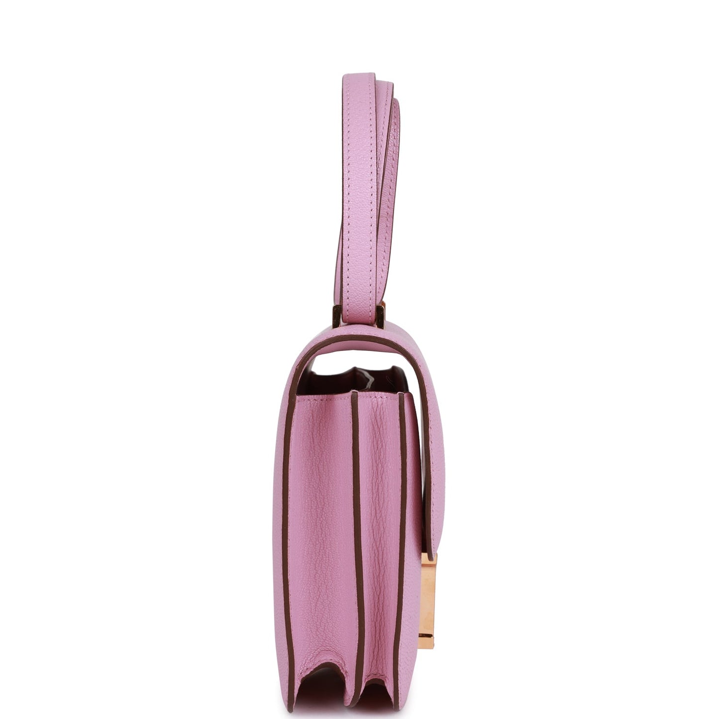 Hermès Constance 18 – Mauve Sylvestre Chèvre with Rose Gold Hardware