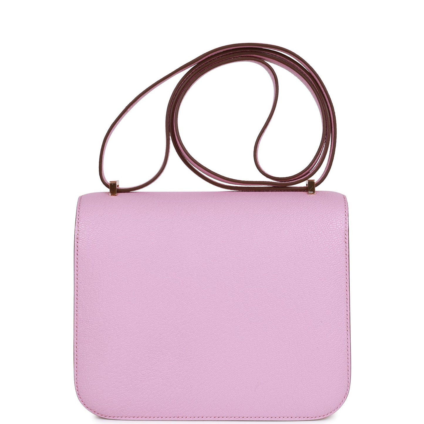 Hermès Constance 18 – Mauve Sylvestre Chèvre with Rose Gold Hardware