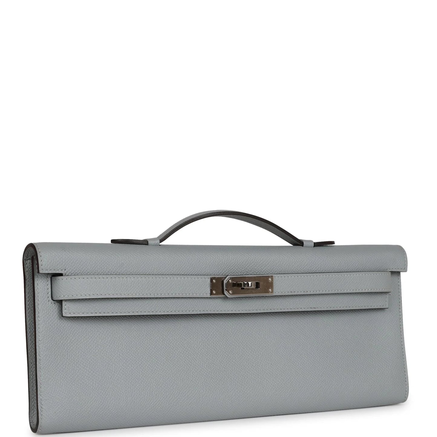 Hermès Kelly Cut Bleu Glacier Epsom with Palladium Hardware