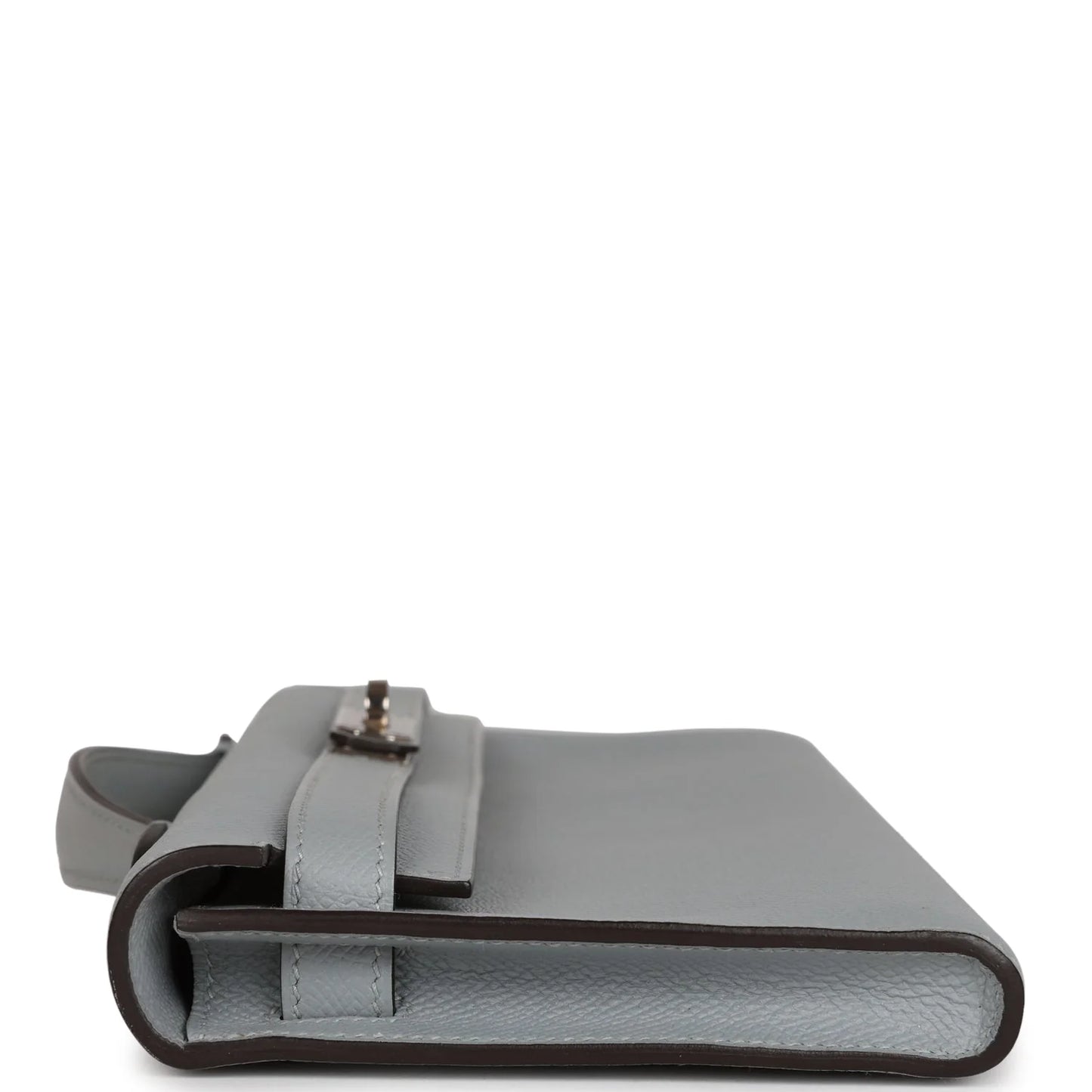 Hermès Kelly Cut Bleu Glacier Epsom with Palladium Hardware
