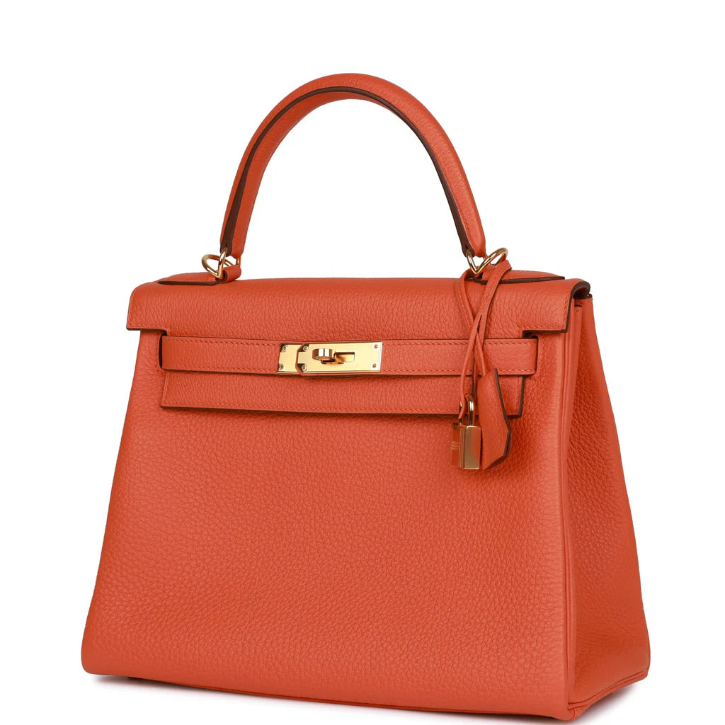 Hermès Kelly 28 Sellier – Rose Jaipur Epsom Leather with Gold Hardware - Zeuskicks
